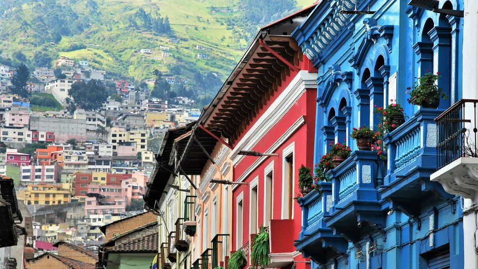 Quito was founded on the ruins a former Inca city in the 16th century.