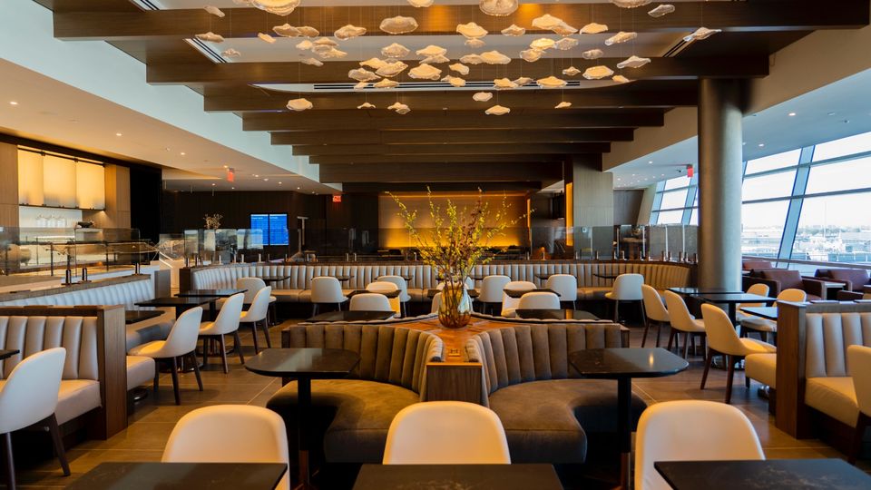 Nee York's chic Soho Lounge for Qantas' Platinum-grade frequent flyers.