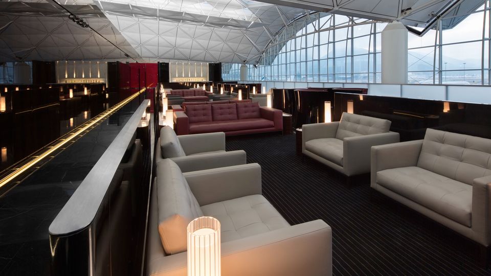 The Wing is one of Cathay's two Hong Kong flagship lounges.