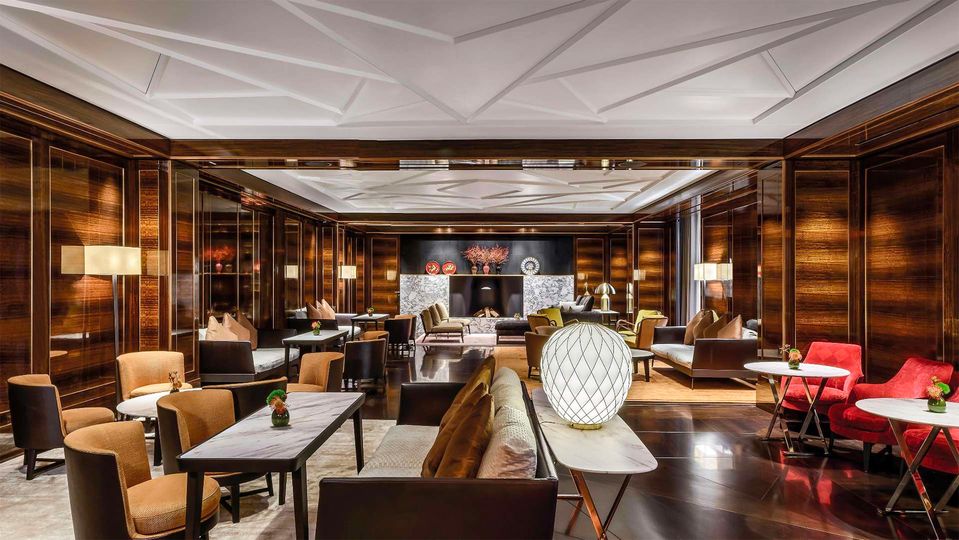 The Lounge is your go-to for a morning coffee or pre-dinner aperitif.