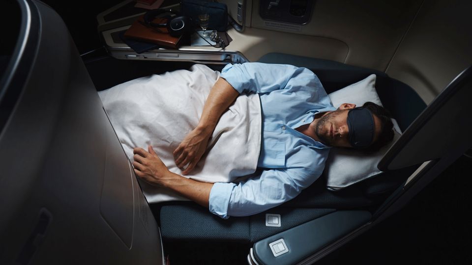 Don't short-change yourself on sleep, especially on flights to the US.