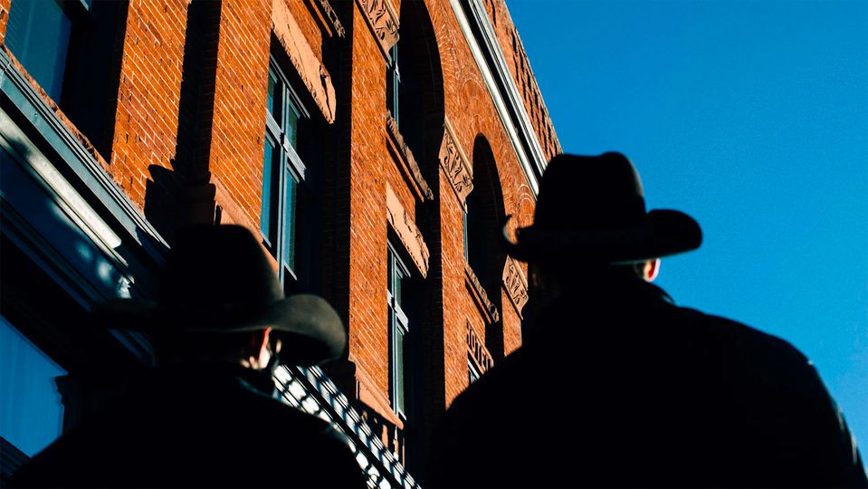 Cowboy hats are optional, but when in Rome.... Hotel Jerome