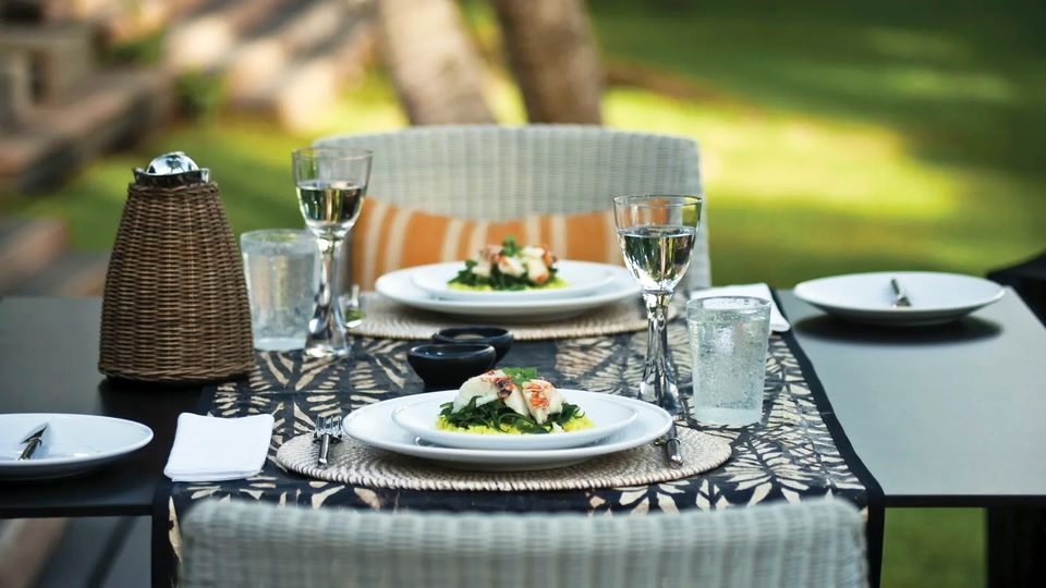 Mouth-watering cuisine at every meal. Sounds like heaven!