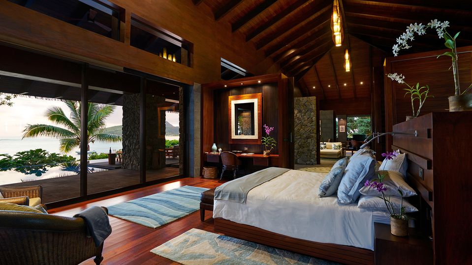 Villas are exquisite both inside and out.