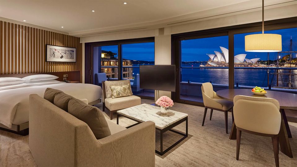 The appropriately-named Opera Suite features six balconies from which to soak in the view.