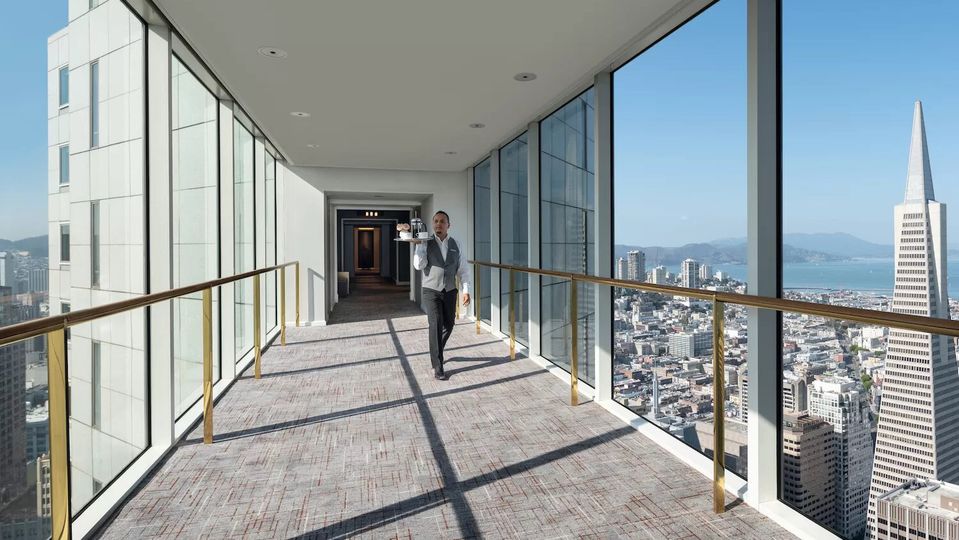 More than simply a corridor, the Skybridge is a destination in itself.