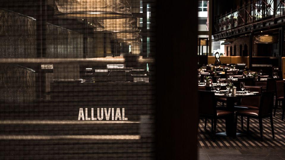 Alluvial is a fantastic spot to soak up the building's impressive design.