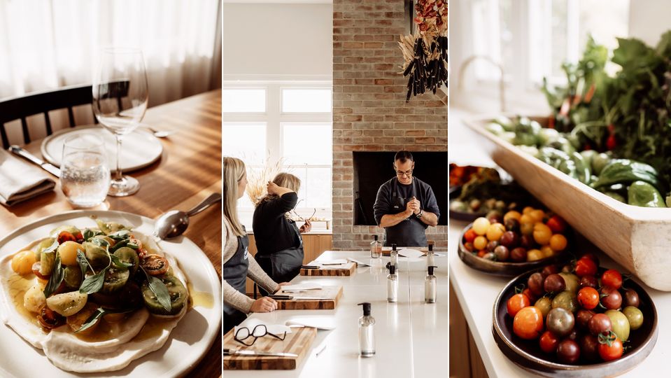Take your culinary skills to the next level with a small group cooking class.. Anna Critchley