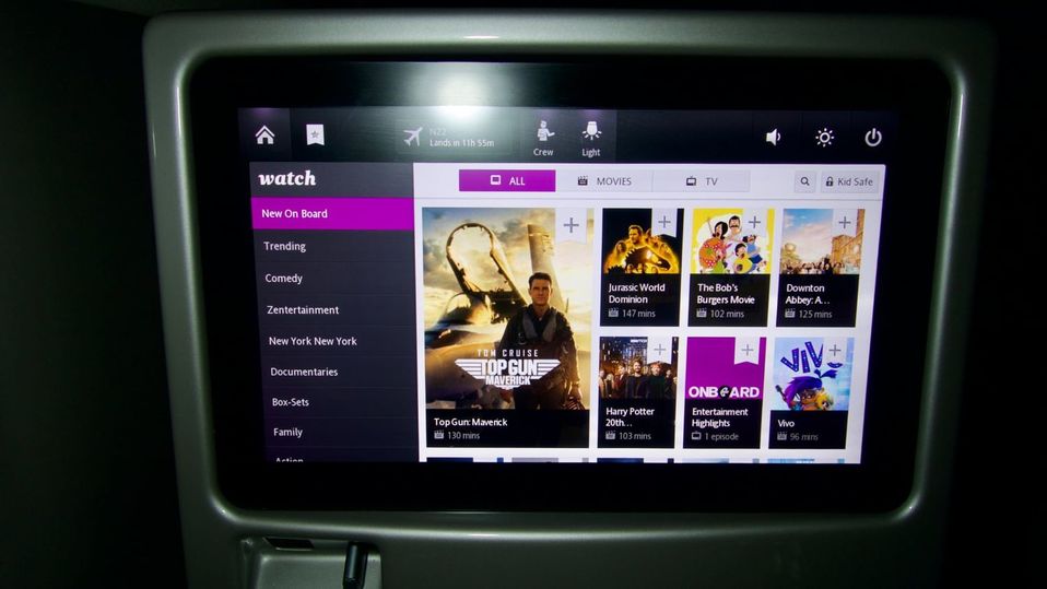 Content is good, though the 11-inch screen leaves a bit to be desired.
