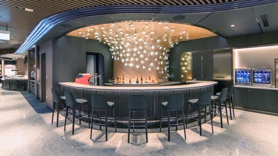 The new-look First Class lounge at Changi T3.