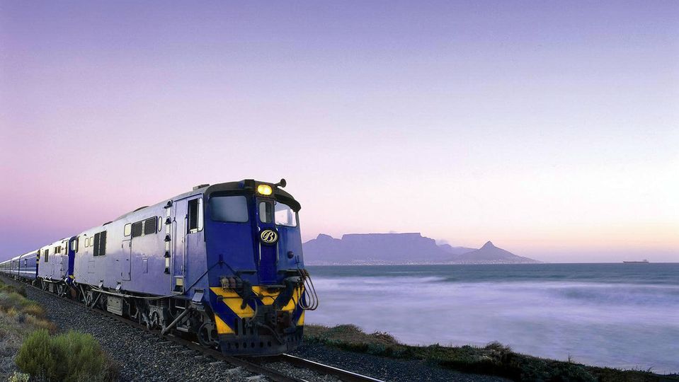 The Blue Train allows you to sit back and soak up the beauty of South Africa.