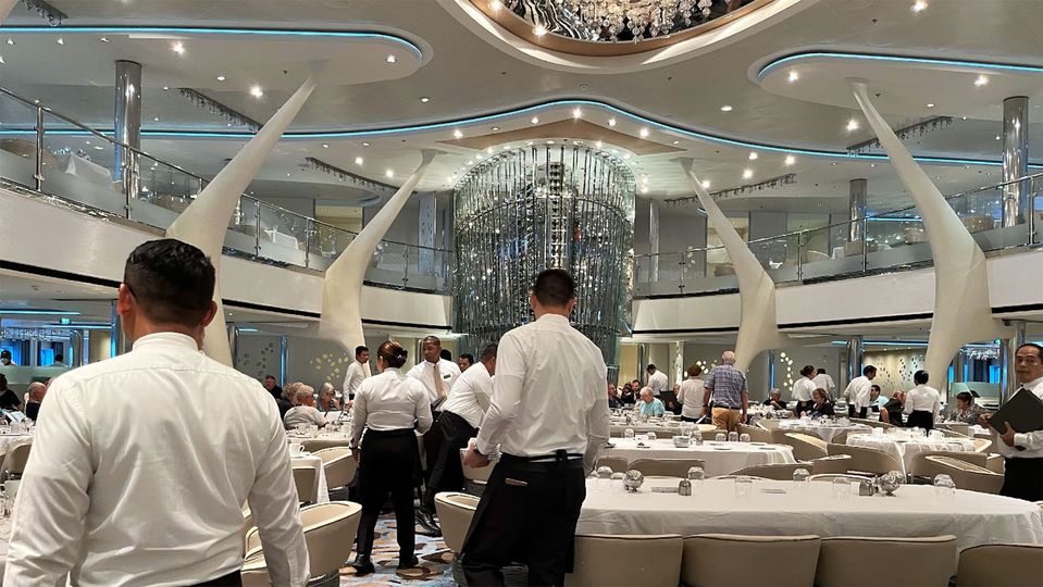 A high staff to guest ratio ensured everyone was looked after in good time.