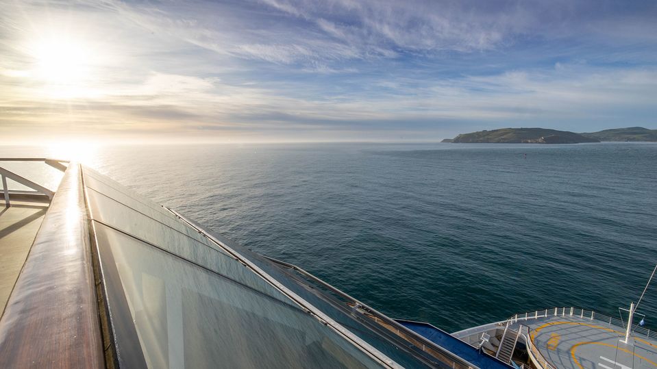 The ever-changing view ensured there was never a dull moment.