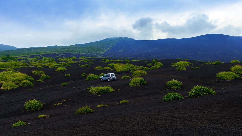 Ura-Sabaku, better known as the 'black desert'.