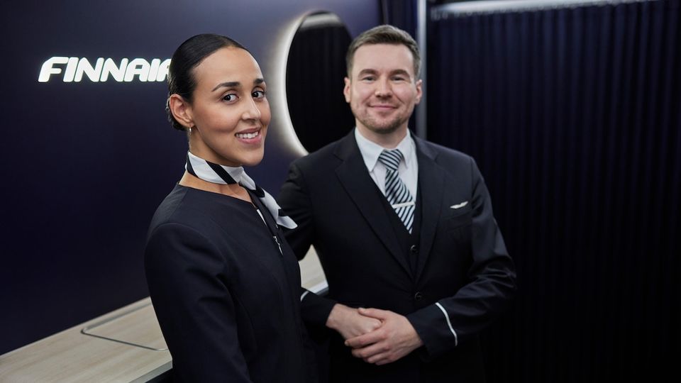 The Qantas flights are staffed by Finnair pilots and crew.
