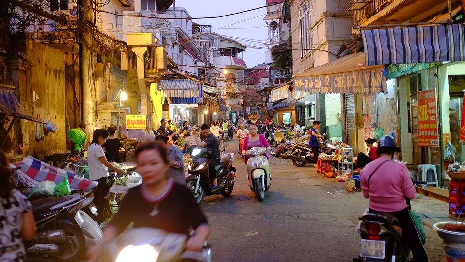 Vietnam's capital of Hanoi is renowned for its mouth-watering street food.