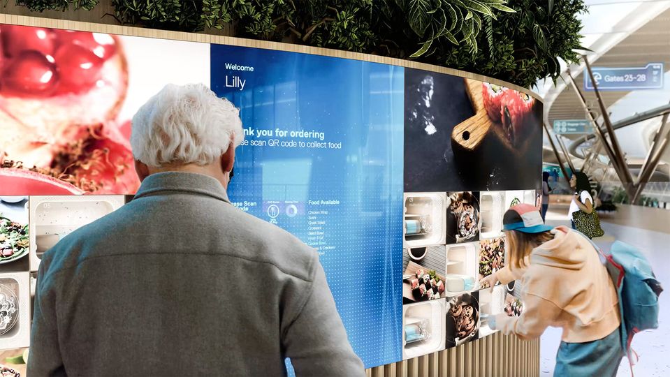 Click and collect meals at the gate are one of the sustainably-minded ideas.