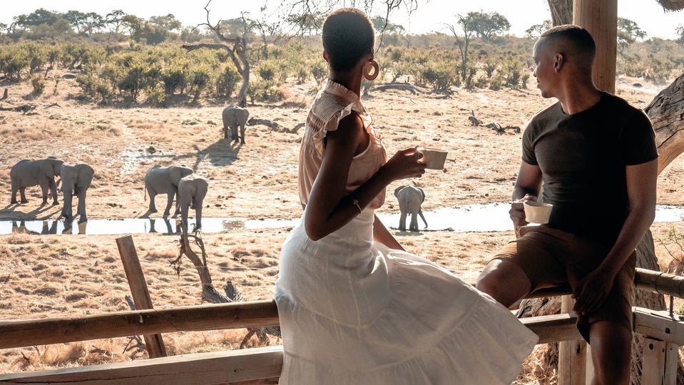 Start each day with a hearty breakfast and side of elephant spotting at Belmond Savute.