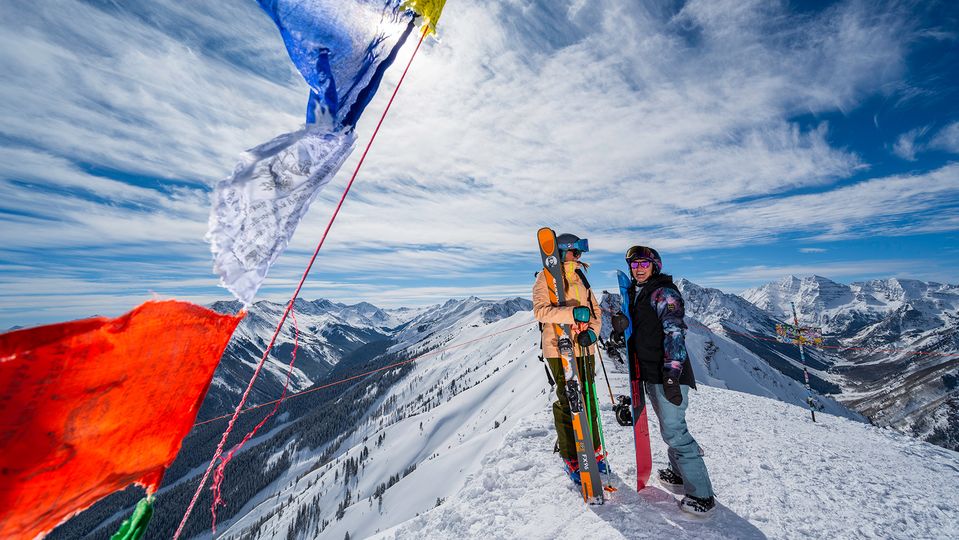 Breathing in the view from Aspen Snowmass.. Dan Bayer