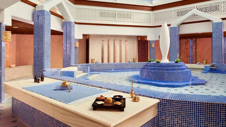 When relaxation calls, make your way to the Turkish hammam.