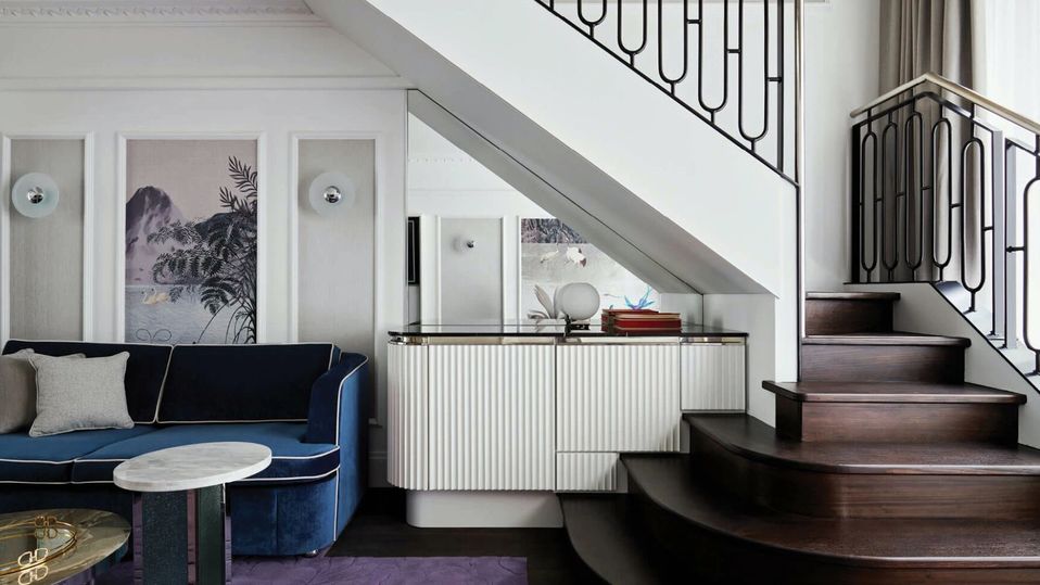 The Loft Suite is a picture of Art Deco elegance.