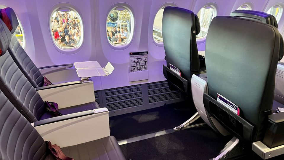 On Virgin's 737 MAX, Economy X row 3 already enjoys significant legroom.