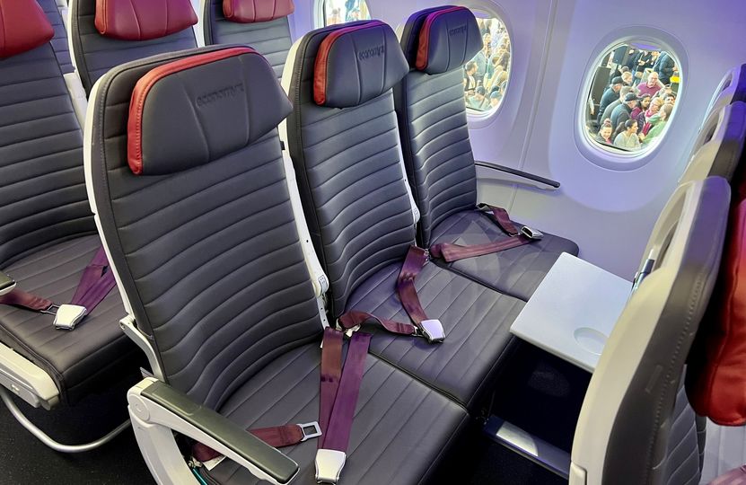 Economy X seats occupy row 3, 4, 5, 13 and 14.