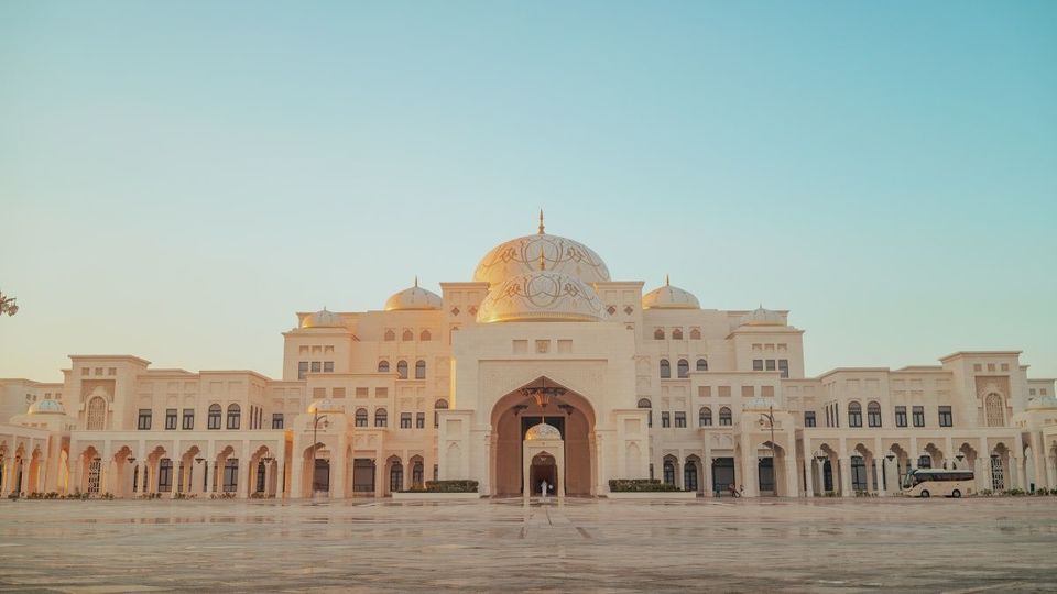 The Qasr Al Watan Palace is the UAE's centre of government.