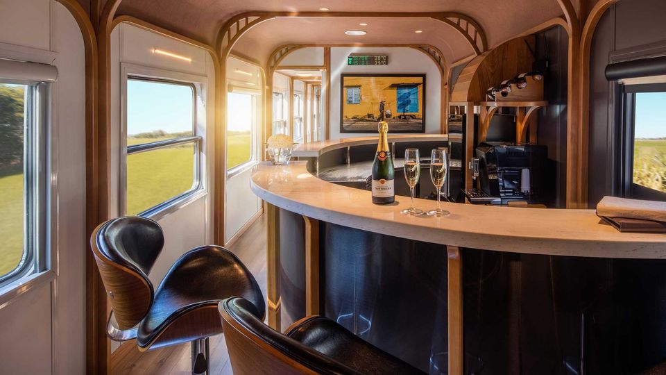 Champagnes, caviar, and international and local cheeses are available as an upgrade.