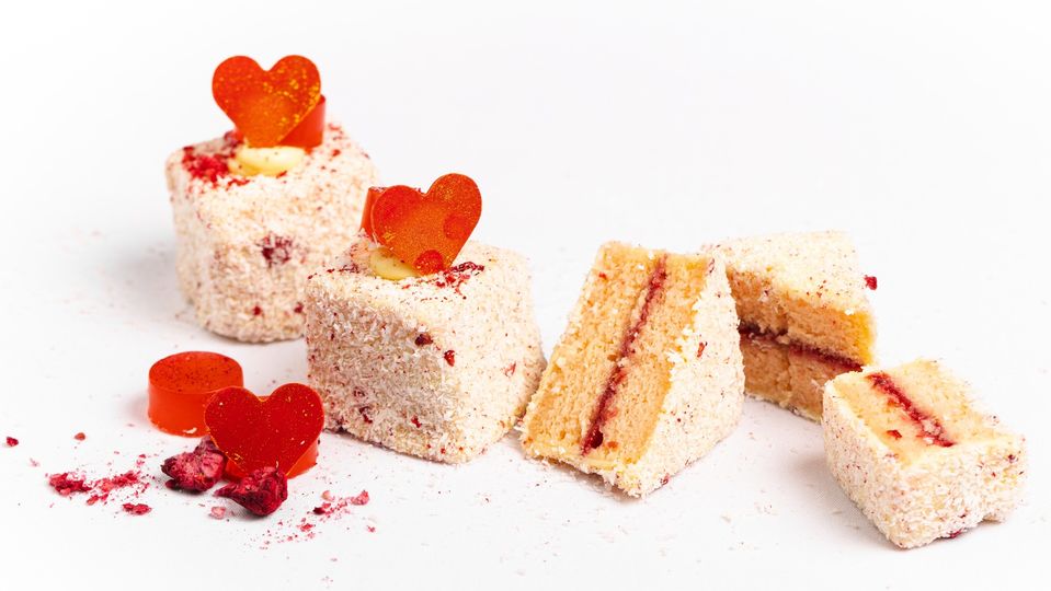You'll never see lamingtons the same way after trying Purchese's twist on the classic.