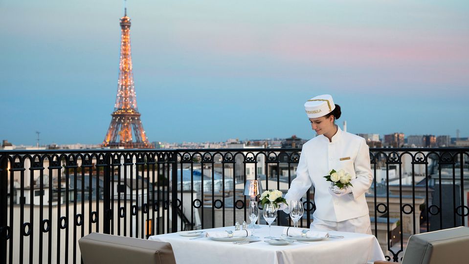 The Eiffel Tower is still worth seeing though.. The Peninsula Paris