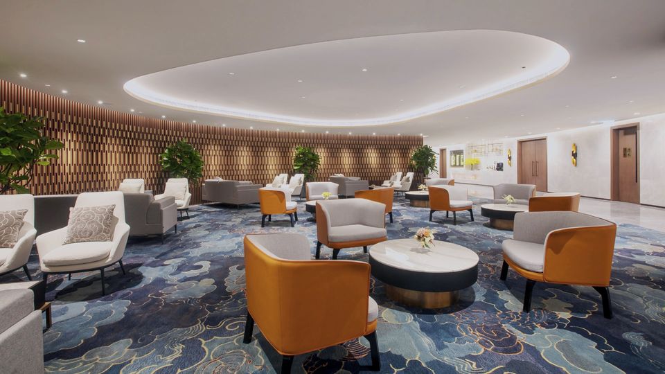 The exclusive HKIA VIP Lounge is a relaxed pre-flight haven for the well-heeled.