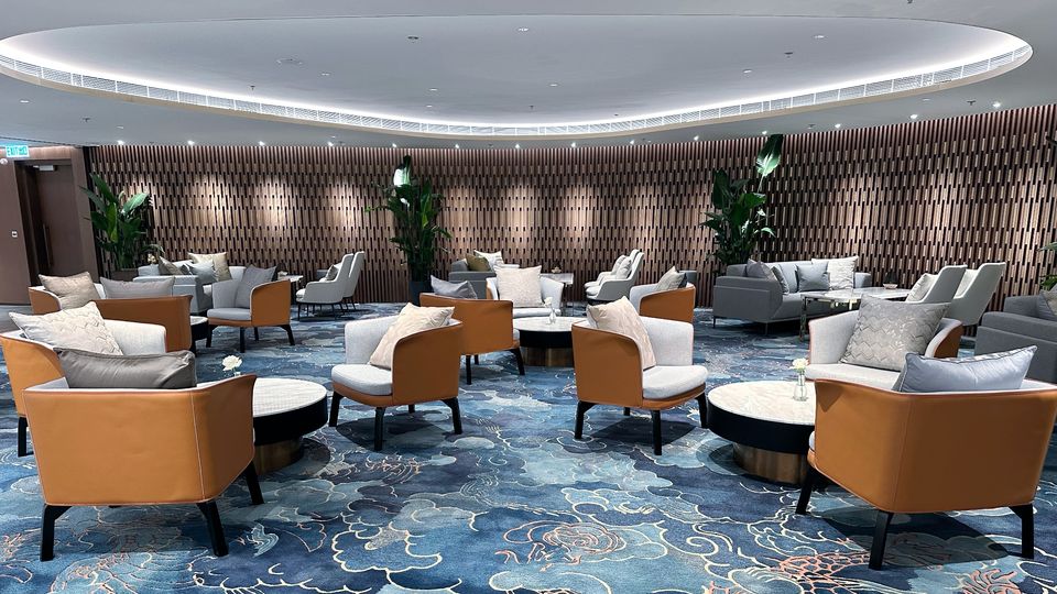 The exclusive HKIA VIP Lounge is a relaxed pre-flight haven for the well-heeled.