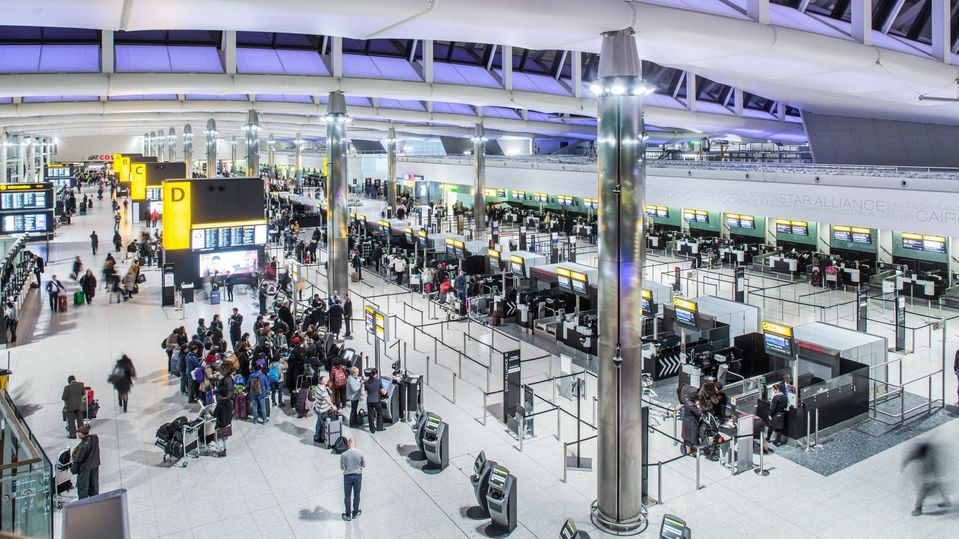 London Heathrow T2 brings together check-in for all Star Alliance airlines.