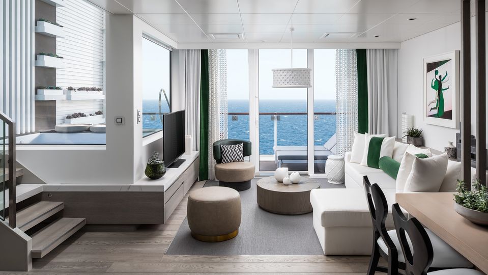 The Edge Villa is home to one bedroom and two full bathrooms.