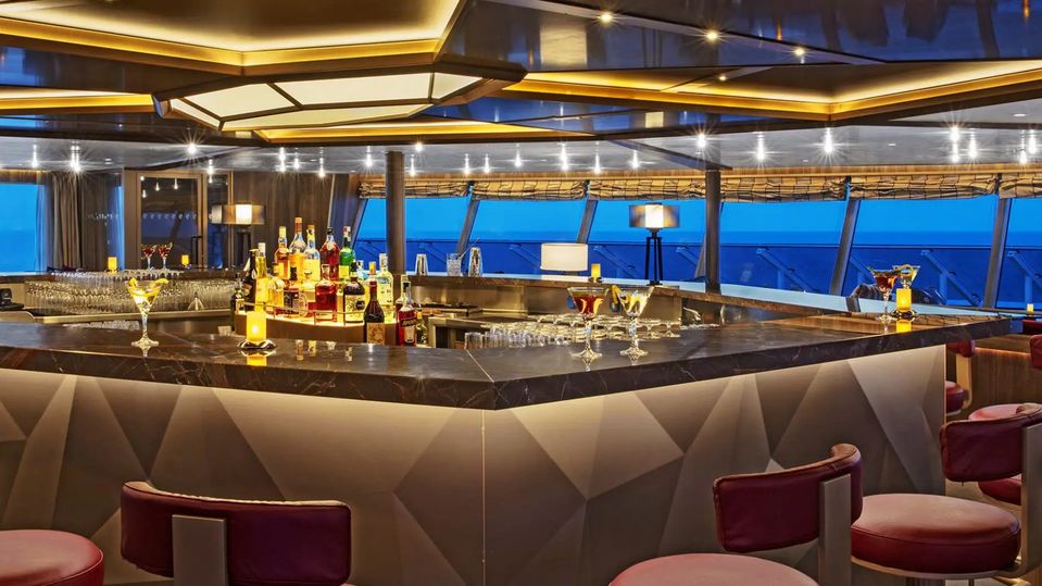 When the dining is done, Constellation Lounge is the social heart of the ship.