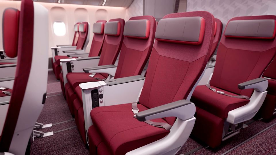 Premium Economy has been given a significant makeover too.