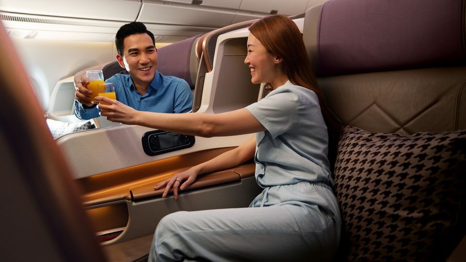 Upgrading to Singapore Airlines is something worth raising a glass to, whatever your chosen drink may be.