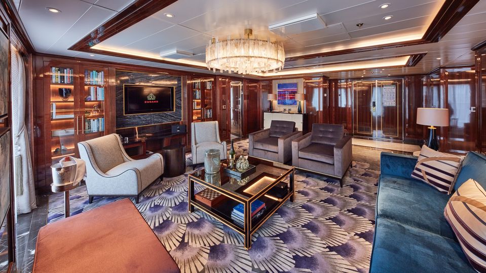 Each suite has the feel of a stately hotel room.