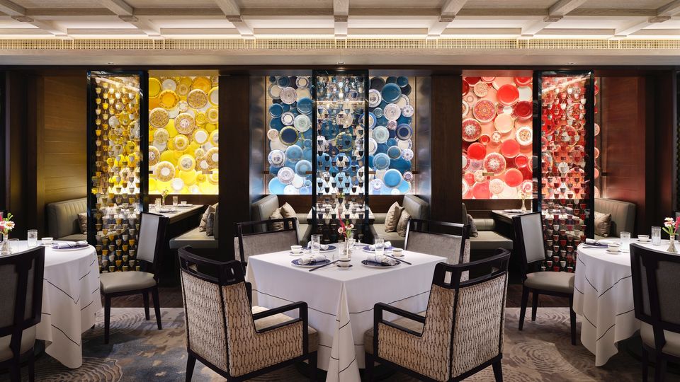 Canton Blue's exotic decor was designed by Henry Leung of CAP Atelier.