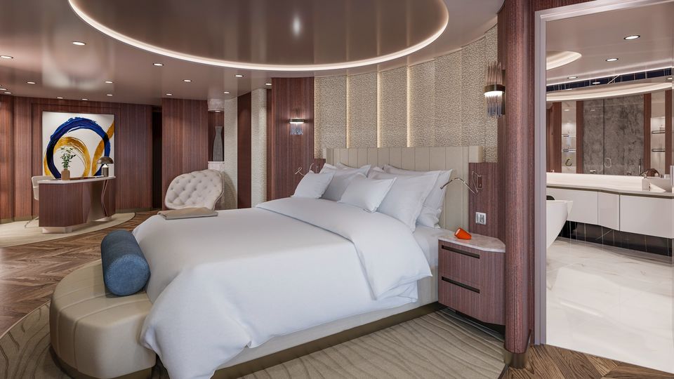 A butler is on hand for packing/unpacking, laundry, pressing and in-suite dining.