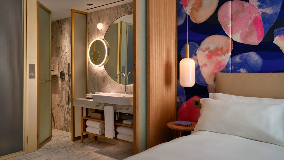 This Junior Suite is brimming with personality and flair.