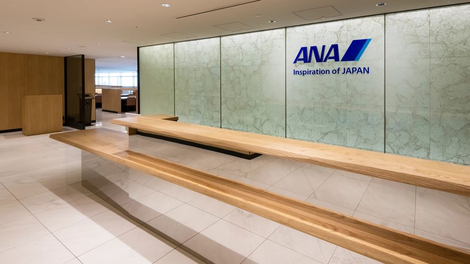 Near-new lounges await ANA travellers departing from Haneda Terminal 2.
