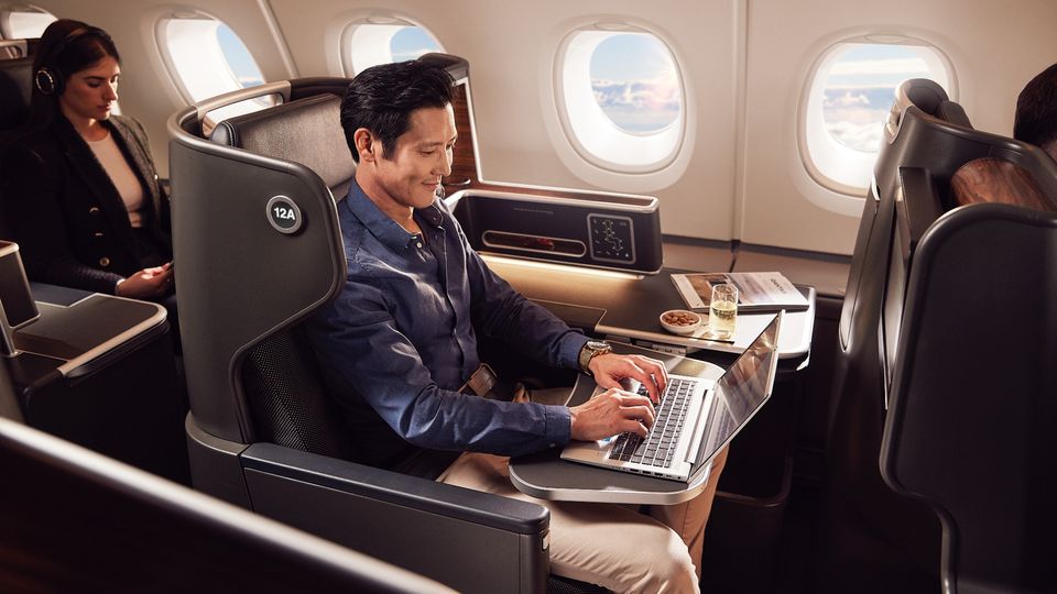 Earn up to a triple serve of Qantas Points when booking fights with your American Express® Qantas Business Rewards Card.