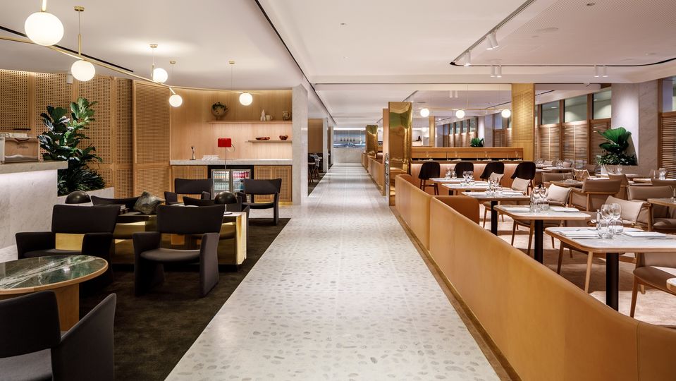 Qantas Singapore First Lounge is one of just a handful of international outposts for the airline.