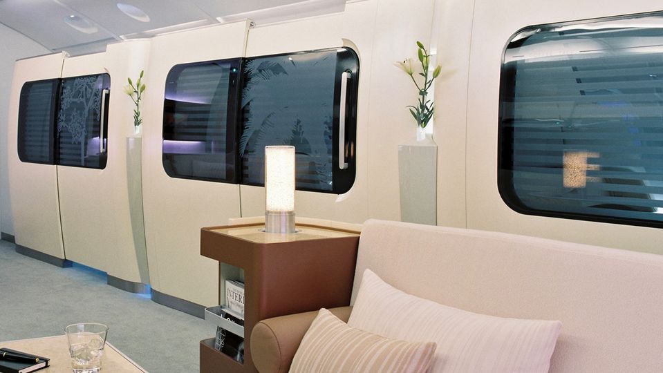 Airbus' original 'super first class' concept for the A380.