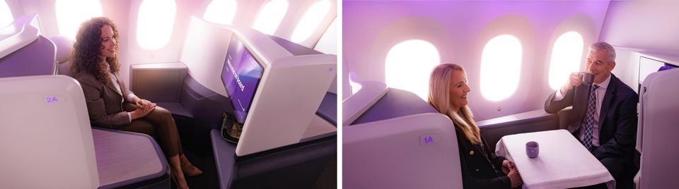 Coming in late 2024: Air New Zealand's new Business Premier and Business Premier Luxe suites.