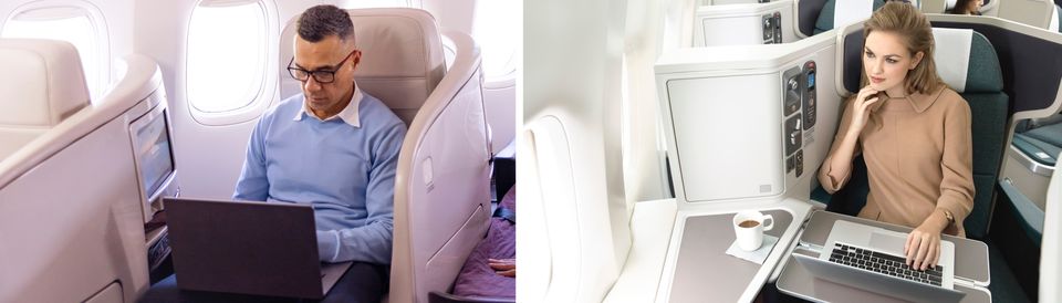 AirNZ vs Cathay Pacific: which business class seat would you rather be in?