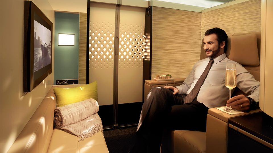 Etihad Airways raised the bar with its A380 Apartment suites.