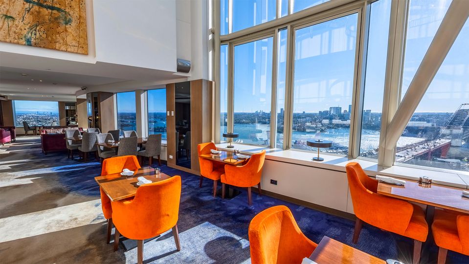 Soak up the view from Shangri-La Sydney Horizon Club.